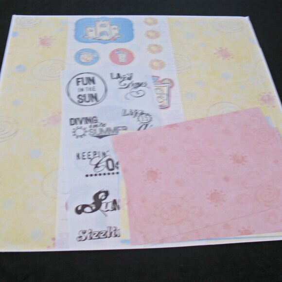 One Pkg Creative Memories Pastel Summer Additions - Picture 4 of 4